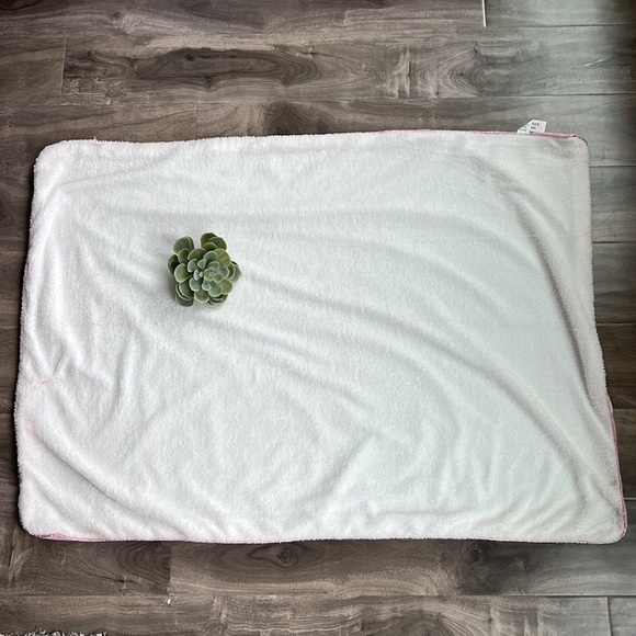 🎁4/$25 - MATRIX HOME minky soft pink baby blanket - Picture 5 of 10